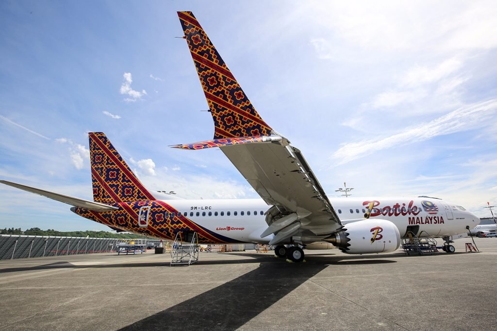 Uno de los Boeing 737 MAX8 de Batik Air.