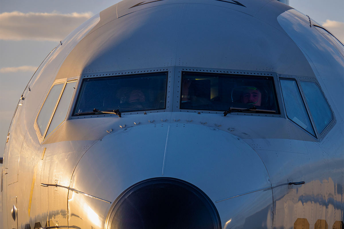 Uno de los B737 en su configuración P8 Poseidon de la US Navy