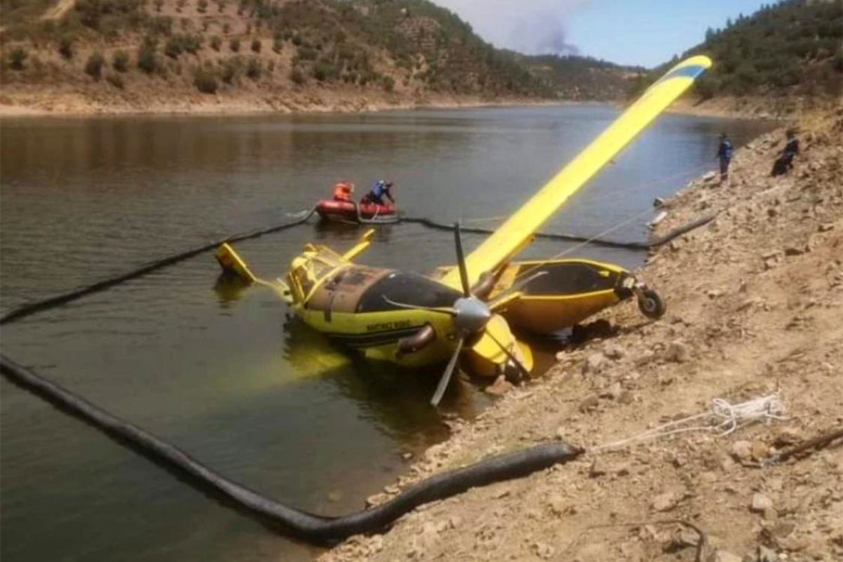 Air Tractor AT802 Fire Boss de la empresa española Martínez Ridao Aviación