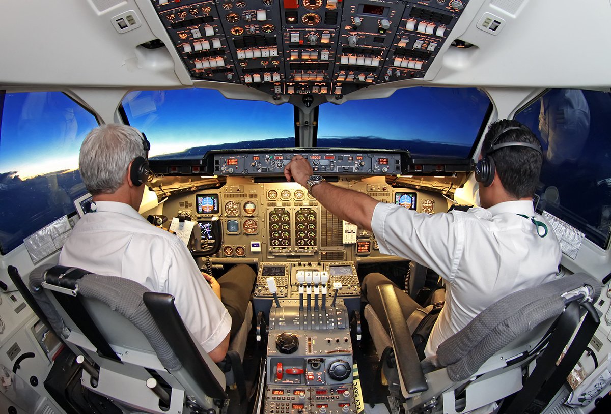 Pilotos de avión.