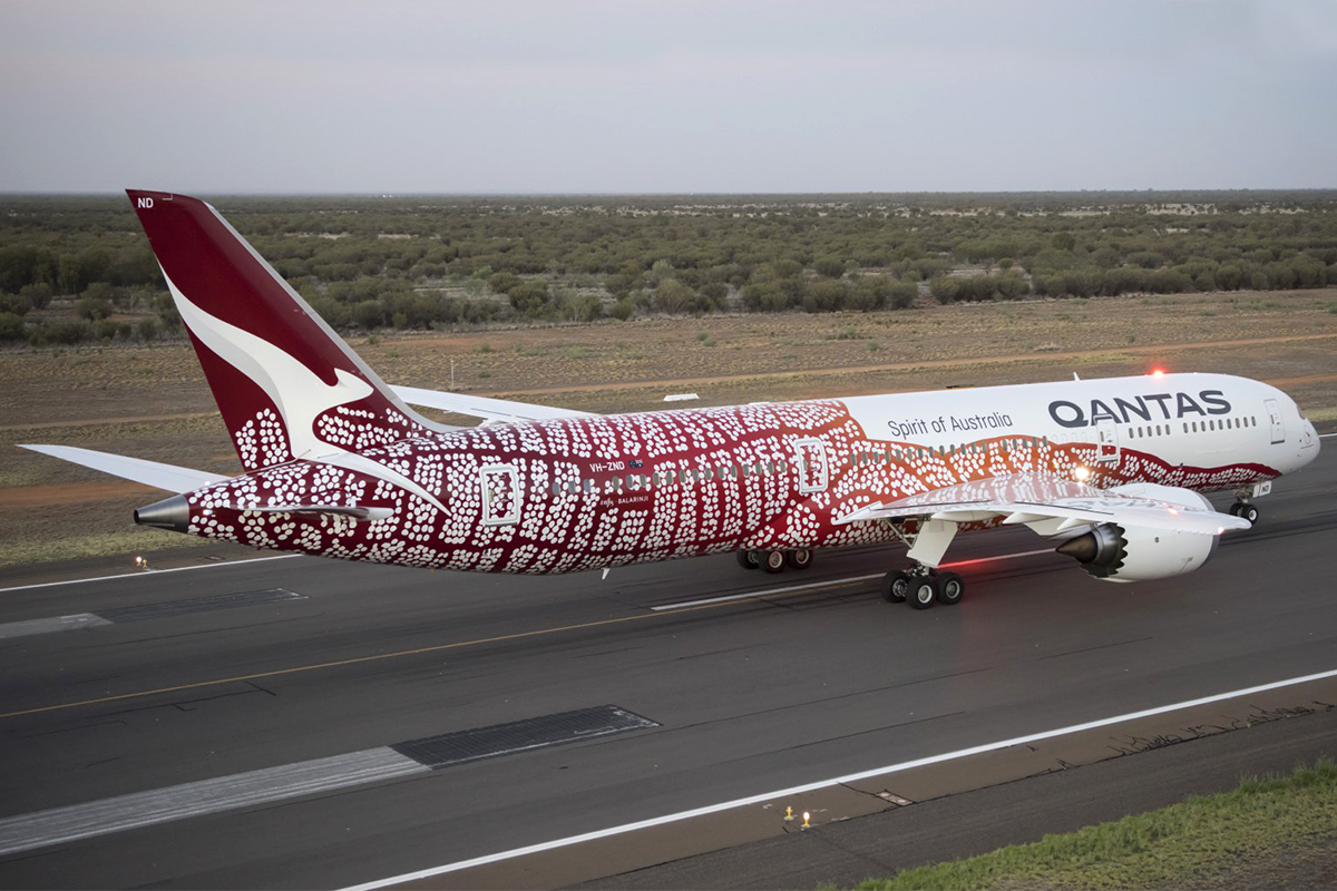 Boeing B787-9 de Qantas