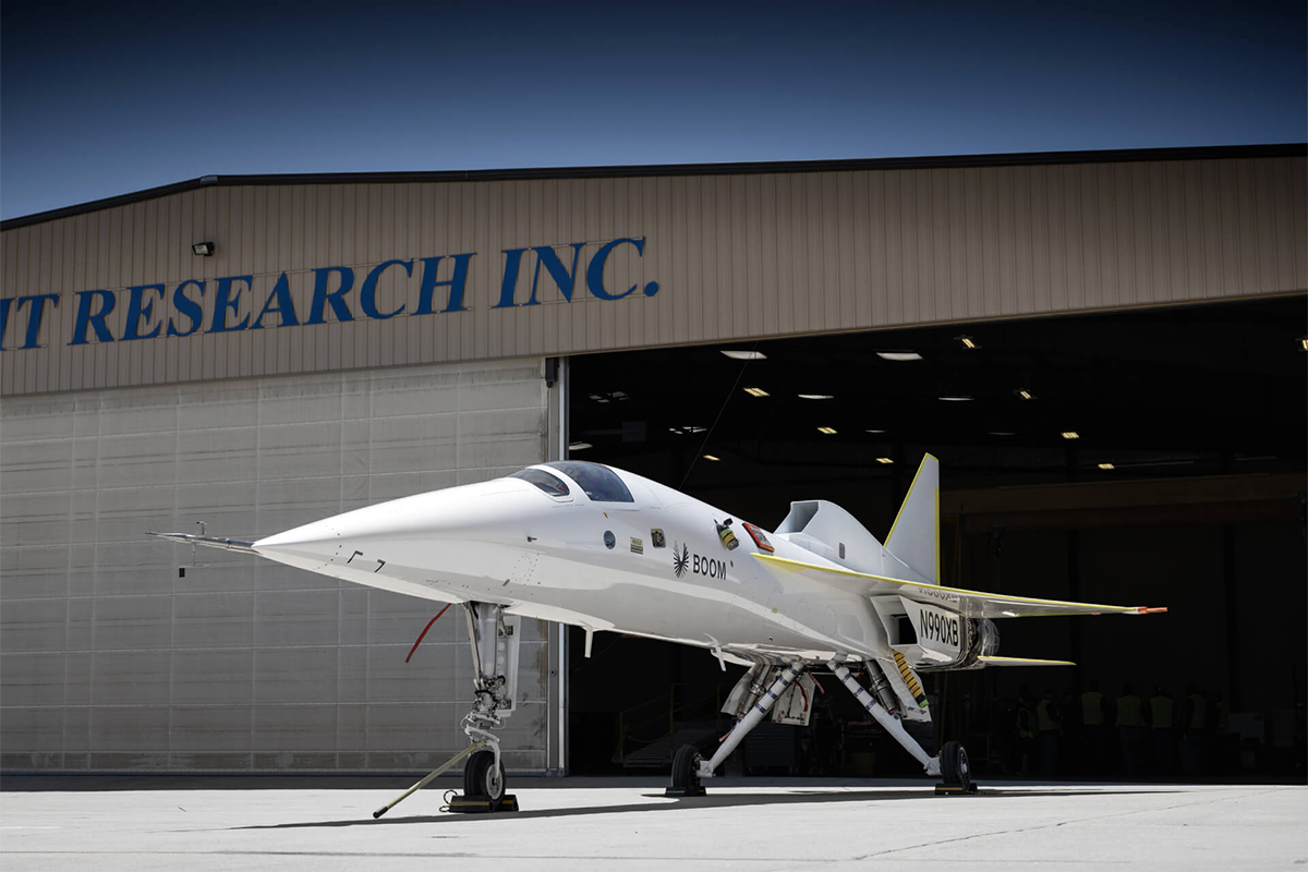 El XB-1 de Boom Supersonic está listo para su primer vuelo.