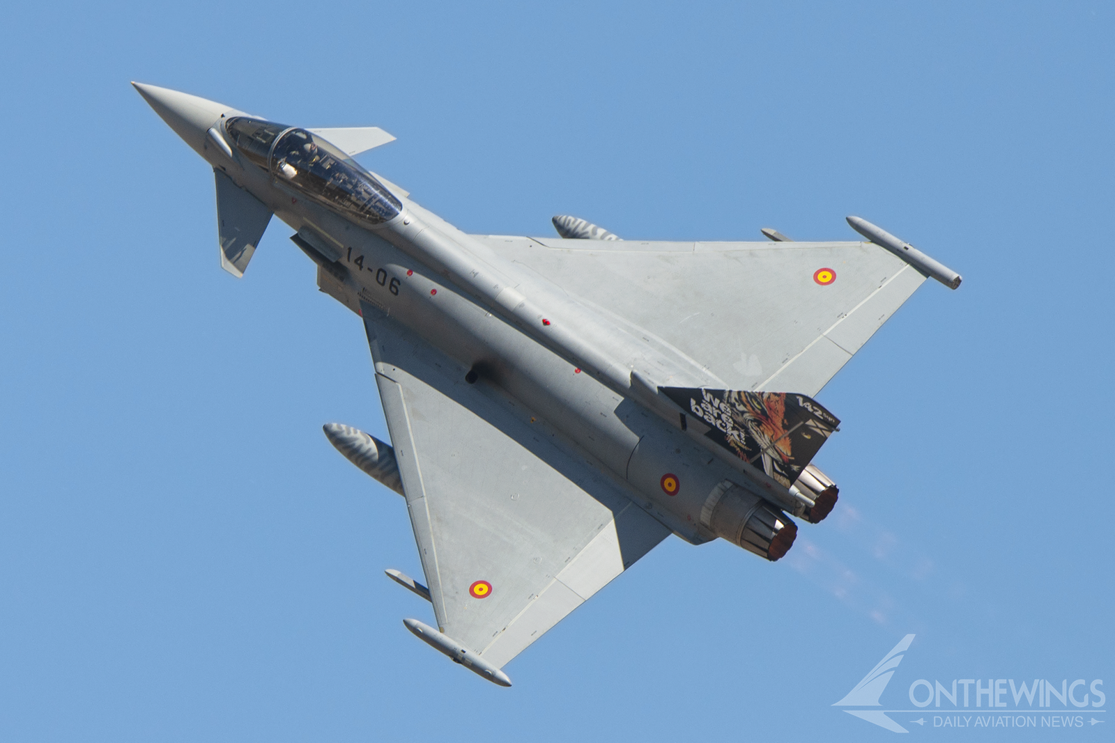 Un Eurofighter Typhoon de España