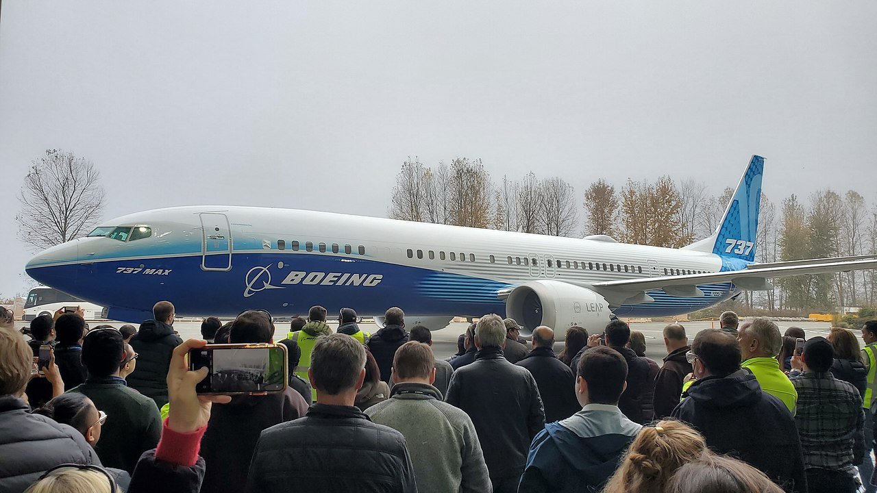 Presentación del 737 MAX10 ante los empleados de Boeing en Renton en 2019. Foto: iamblukas