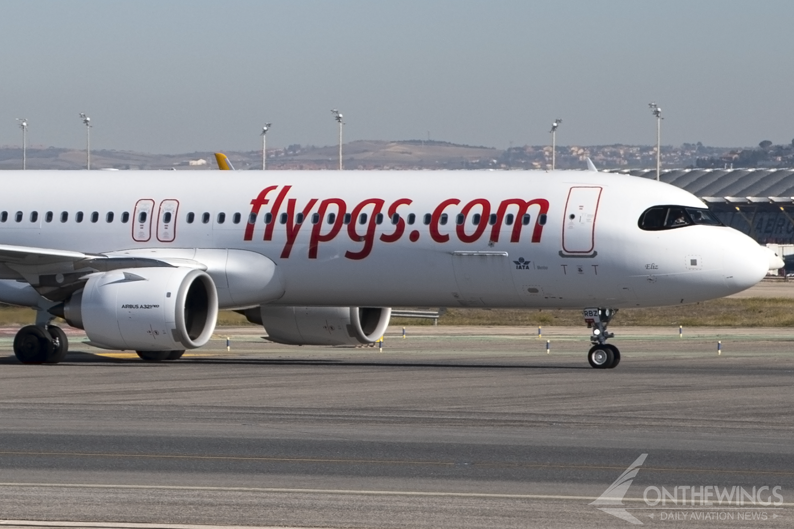 Uno de los últimos Airbus A321NEO entregados a la aerolínea turca de bajo coste Pegasus Airlines.