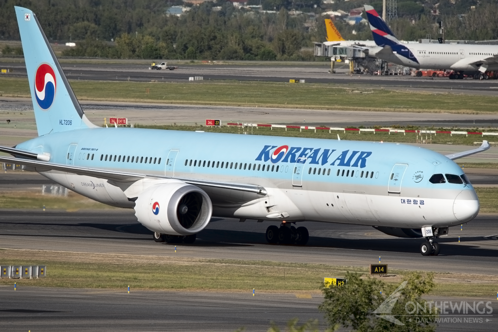 Boeing 787-9 de Korean Air.