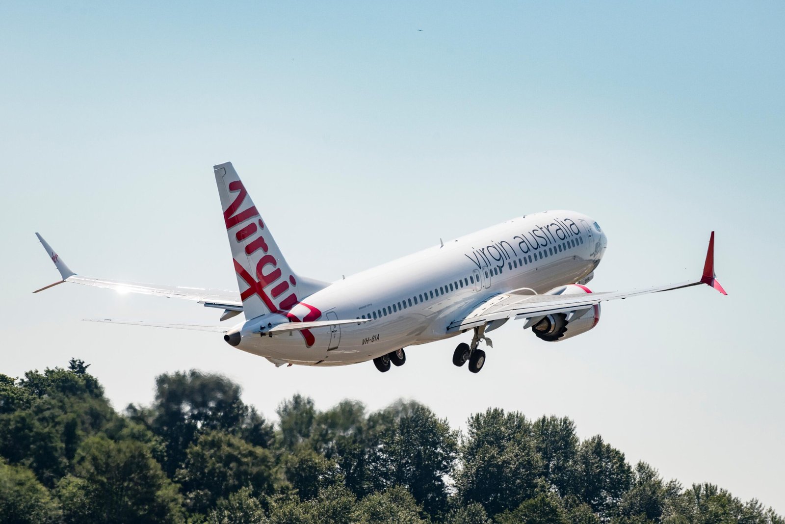 El primer Boeing 737 MAX8 de Virgin Australia fue entregado en agosto de este mismo año. Foto: Boeing.