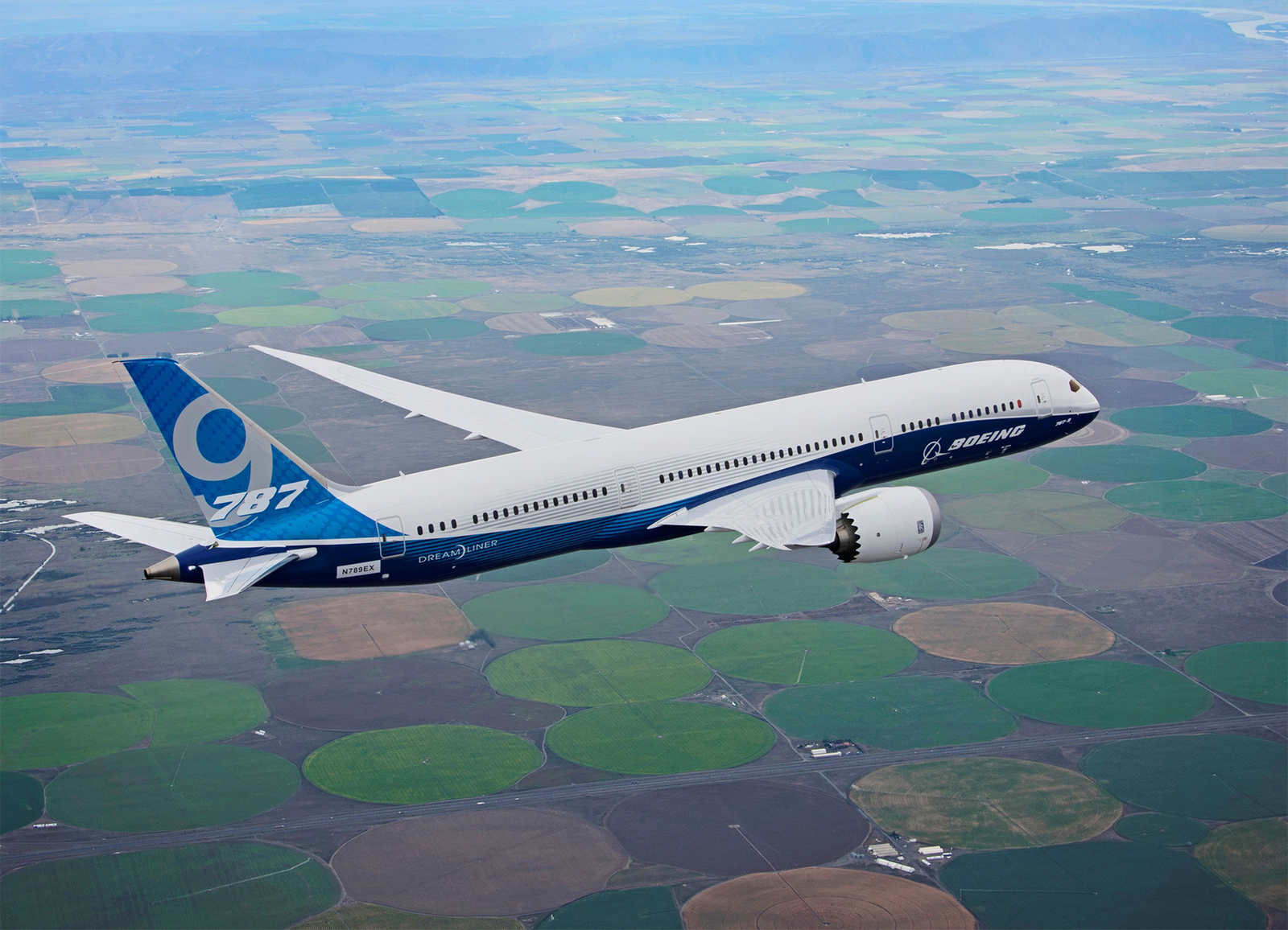 EL 787-9 sigue siendo el Dreamliner más vendido y entregado hasta la fecha. Foto: Boeing