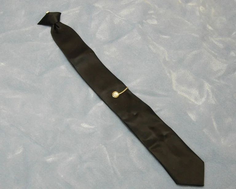 La corbata de D.B. Cooper recuperada del avión.