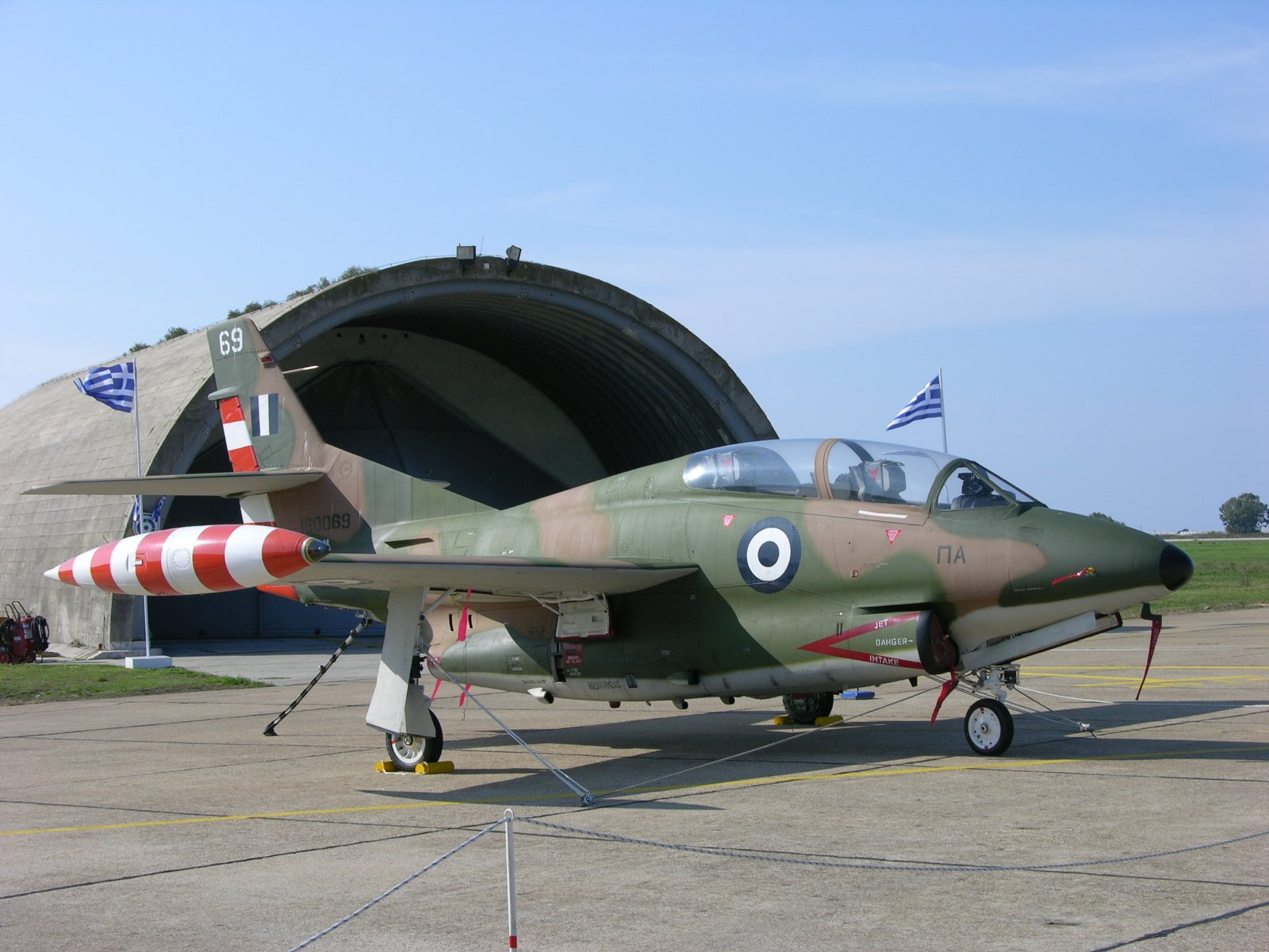 Grecia es el último operador del North American T-2 Buckeye. Foto: Jerry Gunner