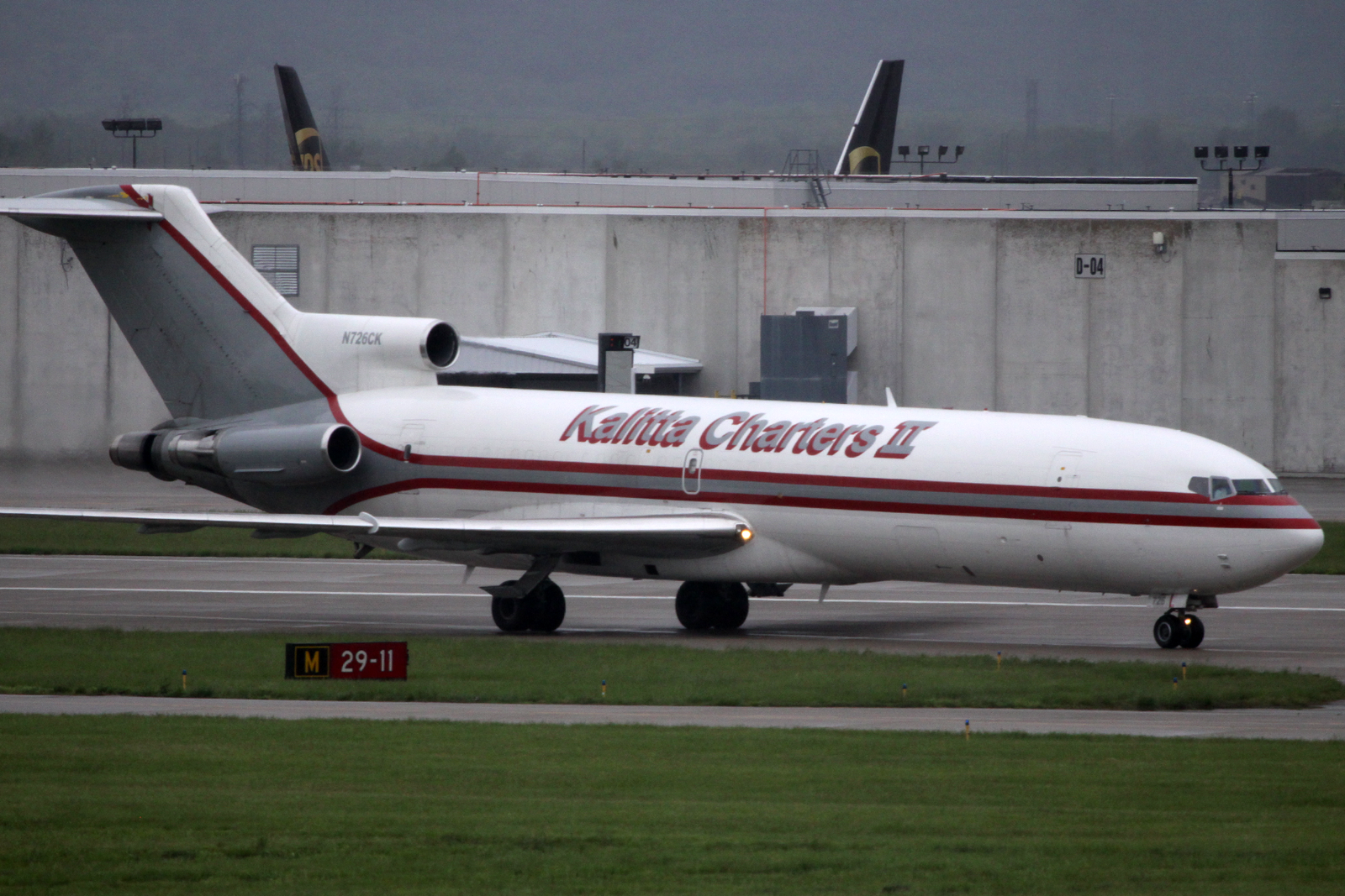 Kalitta Charters II llegó a operar un total de 9 unidades del Boeing 727 en diferentes versiones. Foto: aeroprints.com