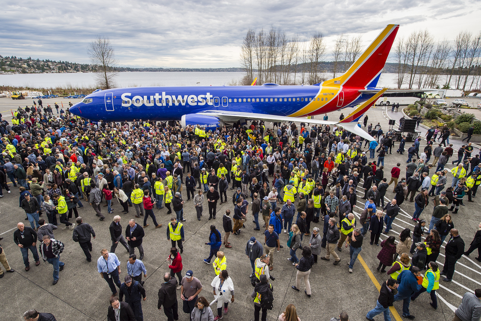 El 737 MAX 8 sigue siendo por mucho el modelo más popular entre los clientes. Foto: Boeing