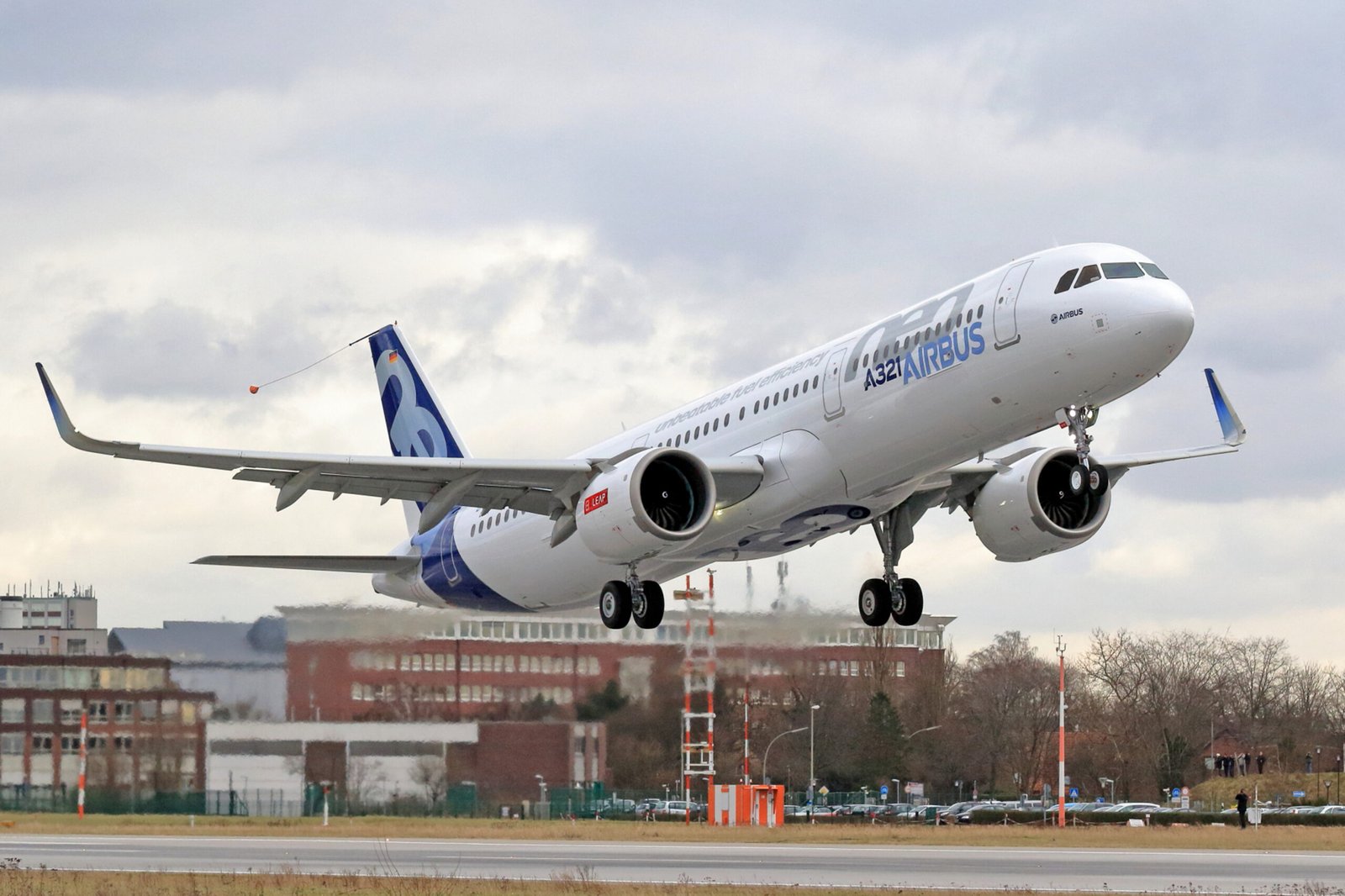 Un Airbus A321NEO de pruebas, como el pedido por Avolon. Foto: Airbus.