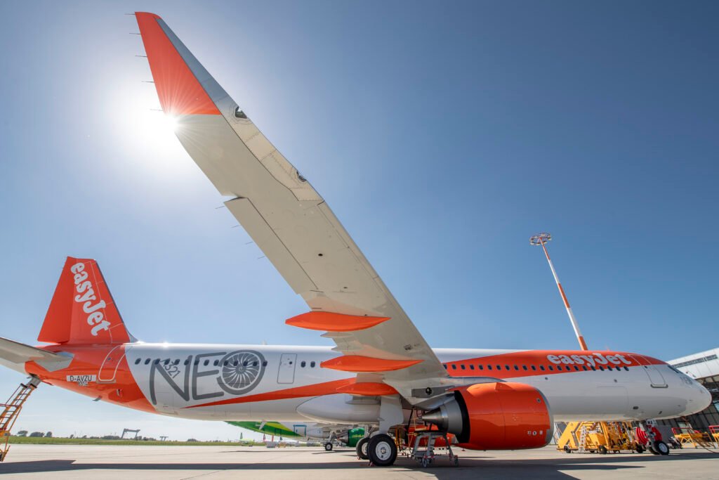 Uno de los Airbus A321NEO que ya opera EasyJet. Foto: Airbus