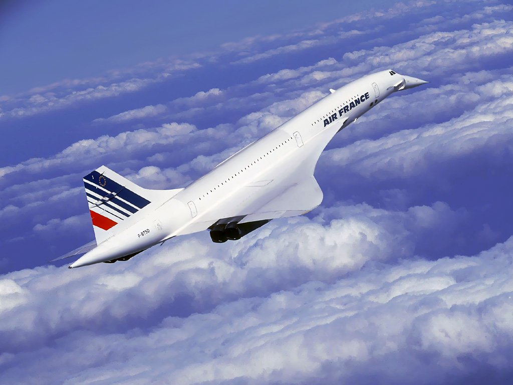 Los Concorde de Air France y British Airways tenían la misma configuración interior. Foto: Air France