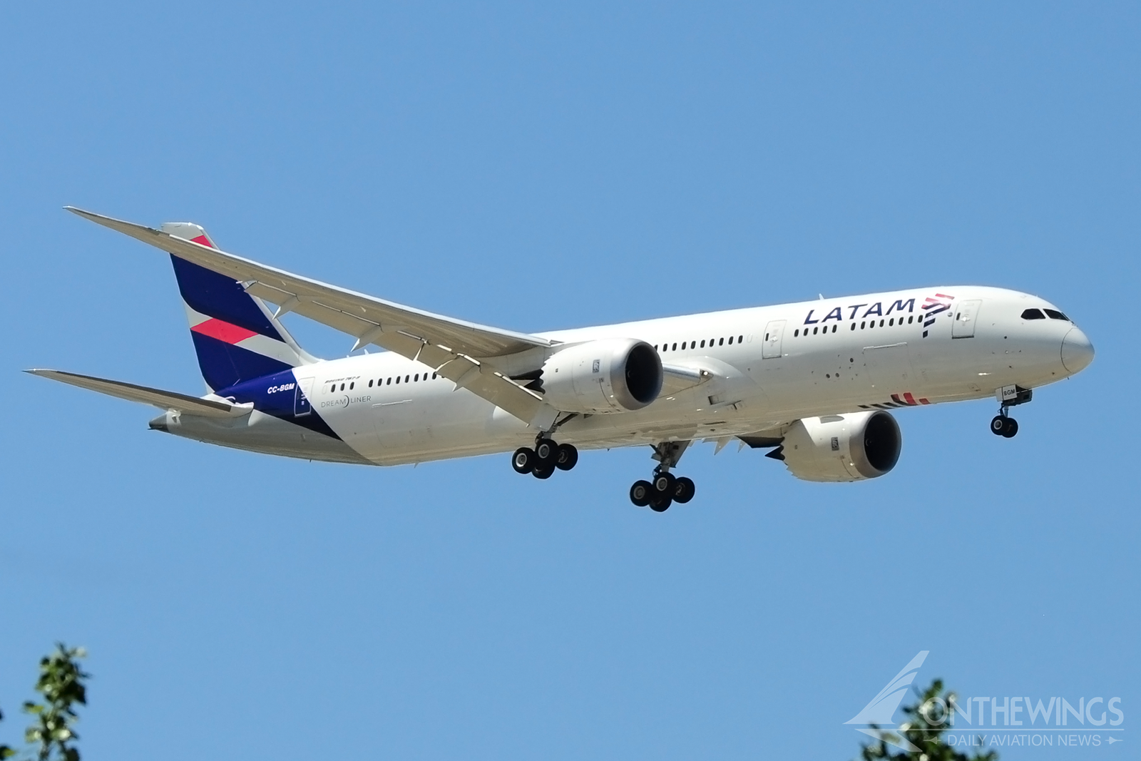 LATAM cuenta actualmente con 33 unidades del 787 Dreamliner, 10 787-8 y 23 787-9