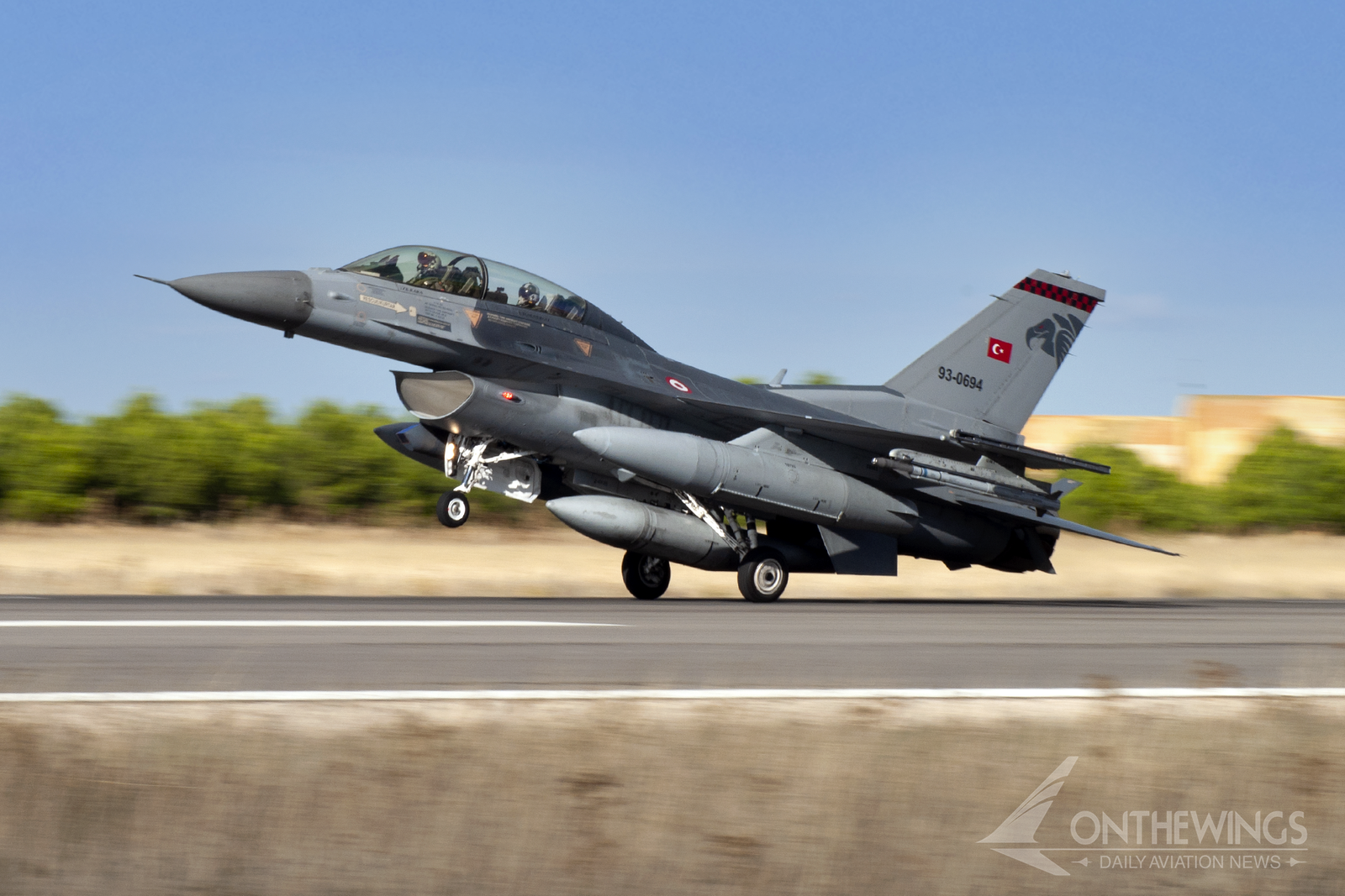 Turquía es uno de los grandes operadores del F-16, con más de 240 unidades activas.