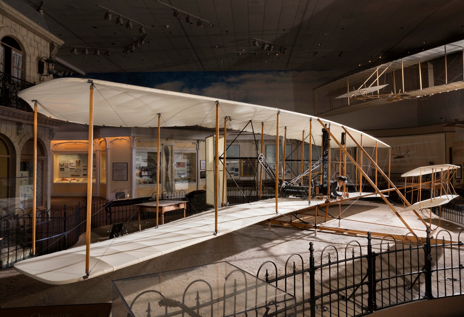 El Wright Flyer original está expuesto en el Museo Nacional del Aire y el Espacio en Washington DC. Foto: Smithsonian.