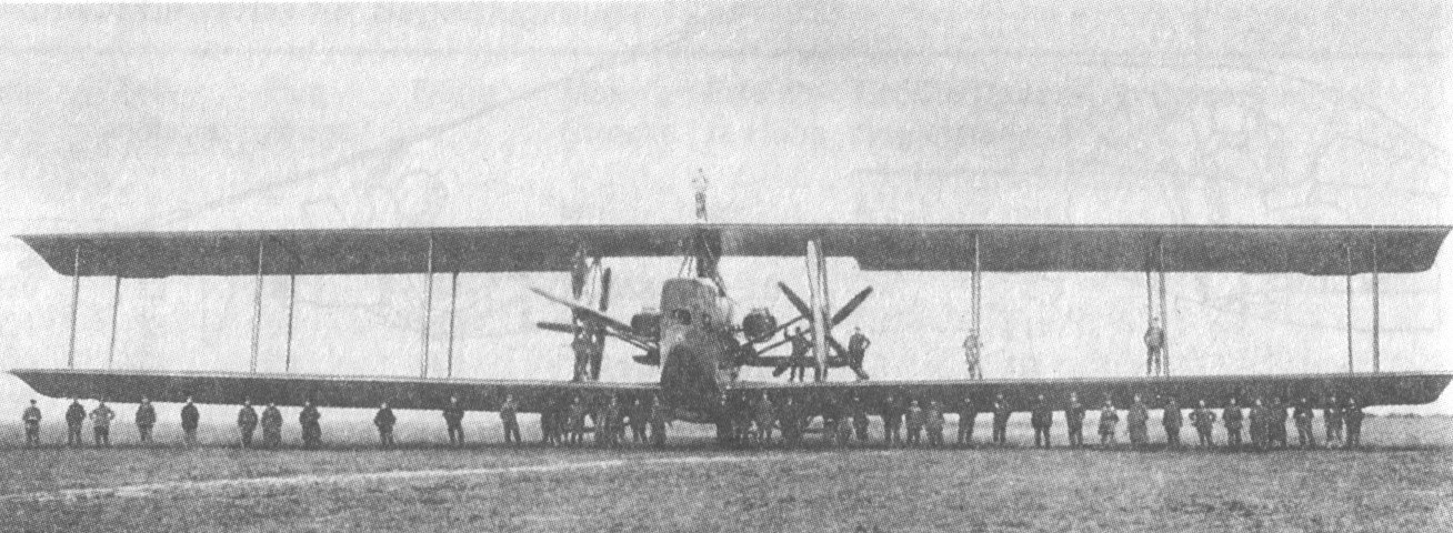 El Siemens -Schuckert R.VIII de 1918 fue uno de los aviones más grandes de la Primera Guerra Mundial.