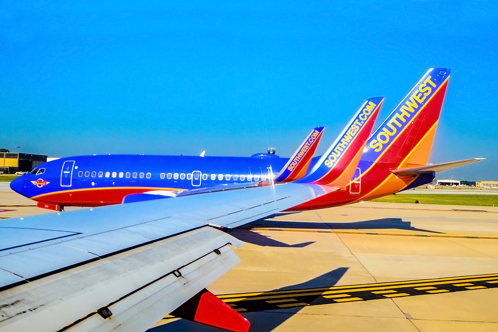 La flota de Southwest Airlines está compuesta por más de 800 aviones, todos ellos Boeing 737. Foto: Tomás del Coro