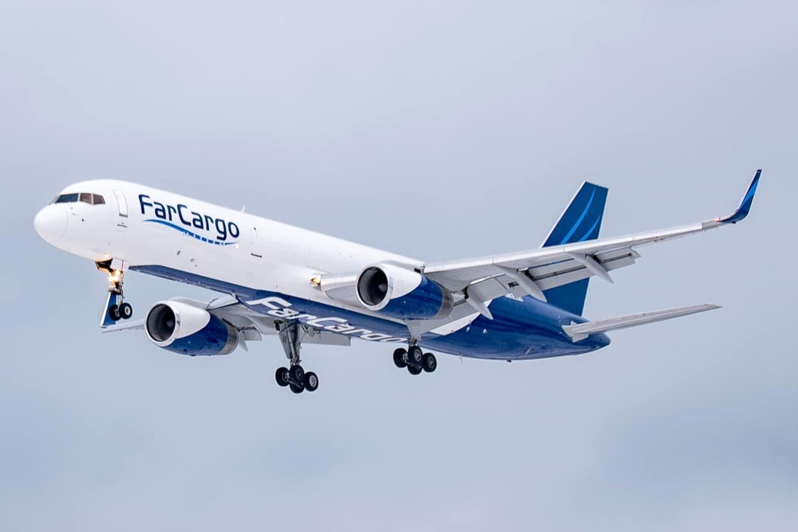 El primer Boeing 757-200PCF ya ha sido registrado en Las Islas Feroe. Foto: FarCargo