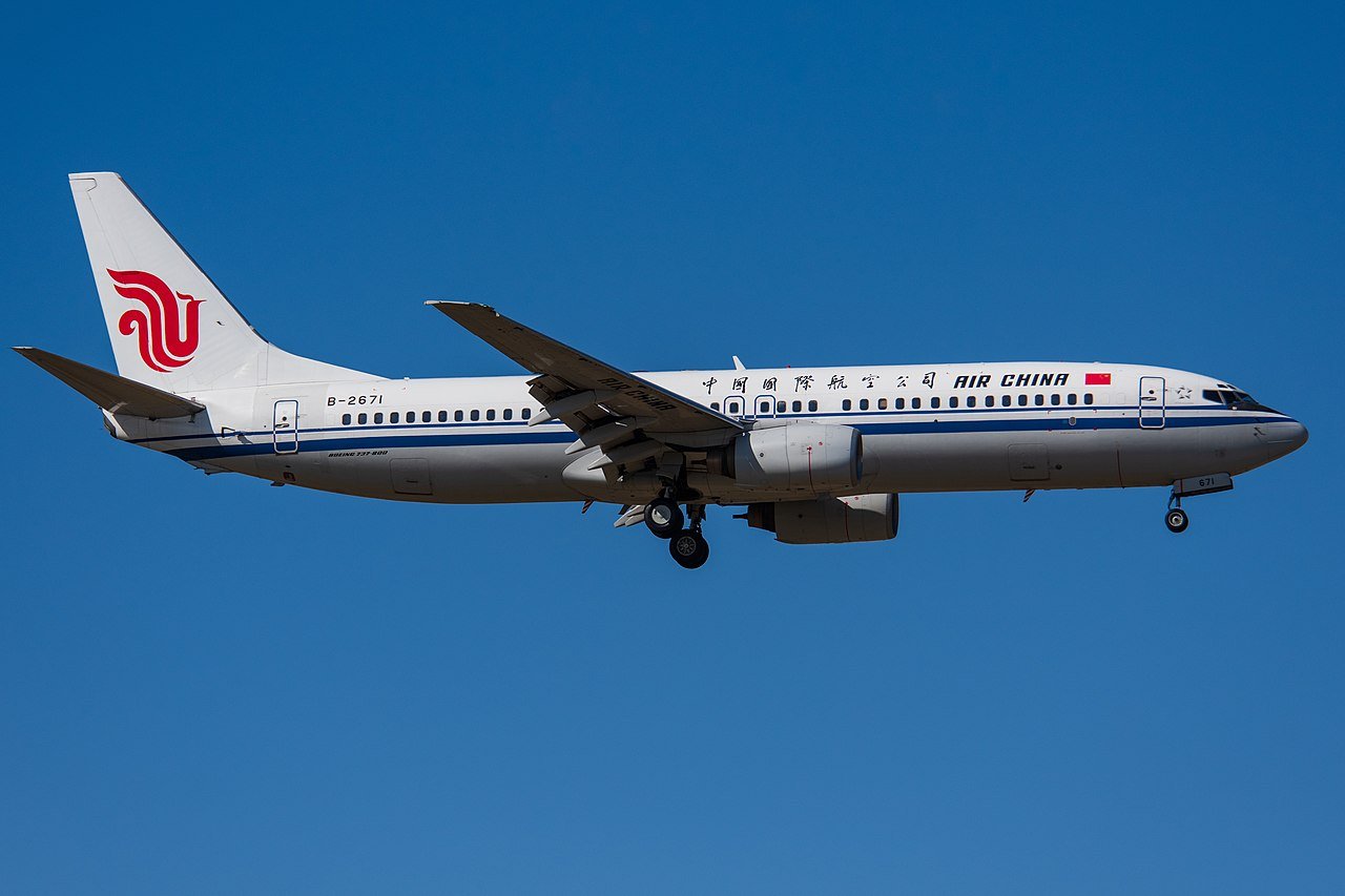 El Boeing 737-800 adquirido por SpaceX ha volado siempre para Air China como N-2671. Foto: N509FZ