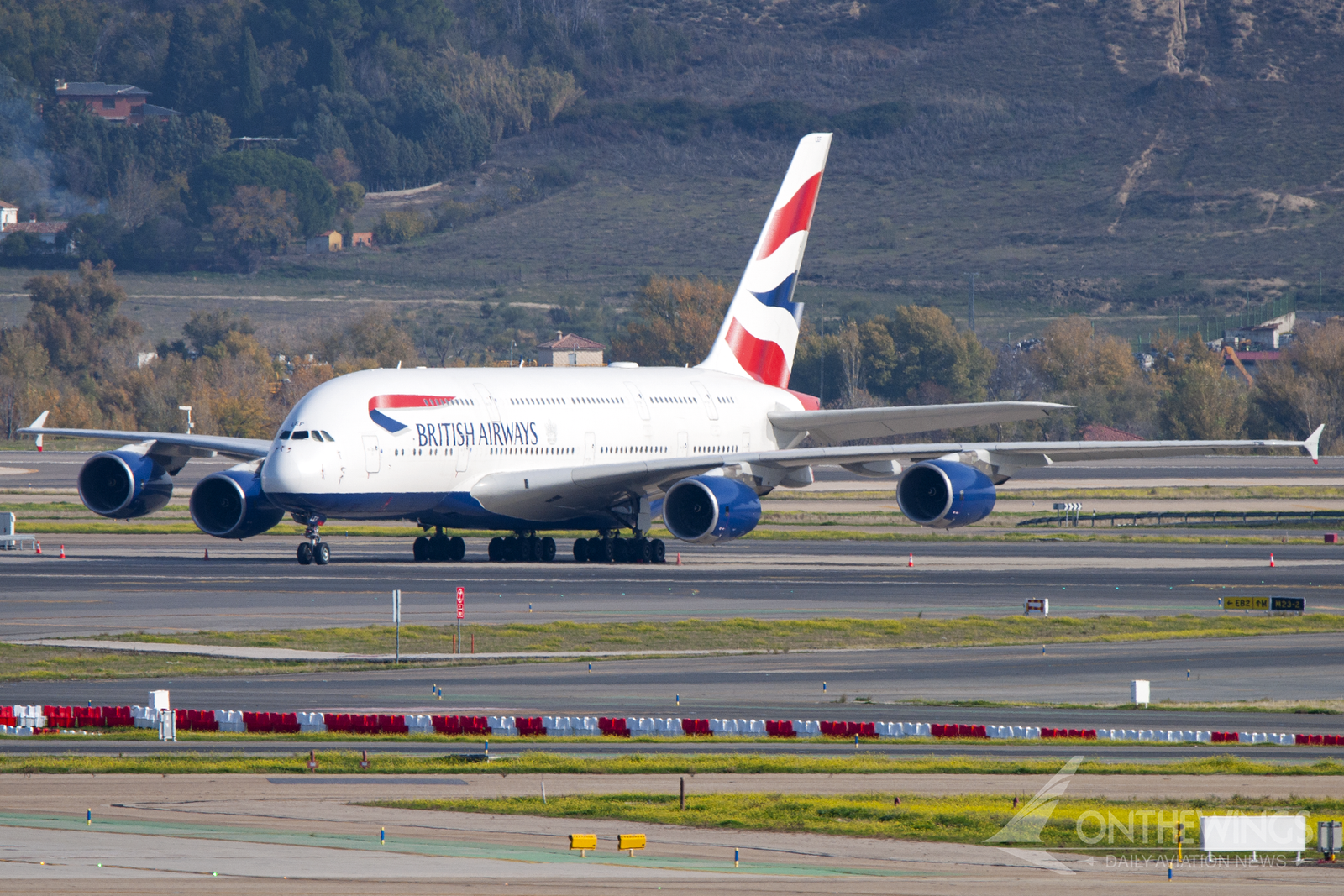 British Airways utiliza el A380 y el 787 en su ruta a Johannesburgo desde Londres.