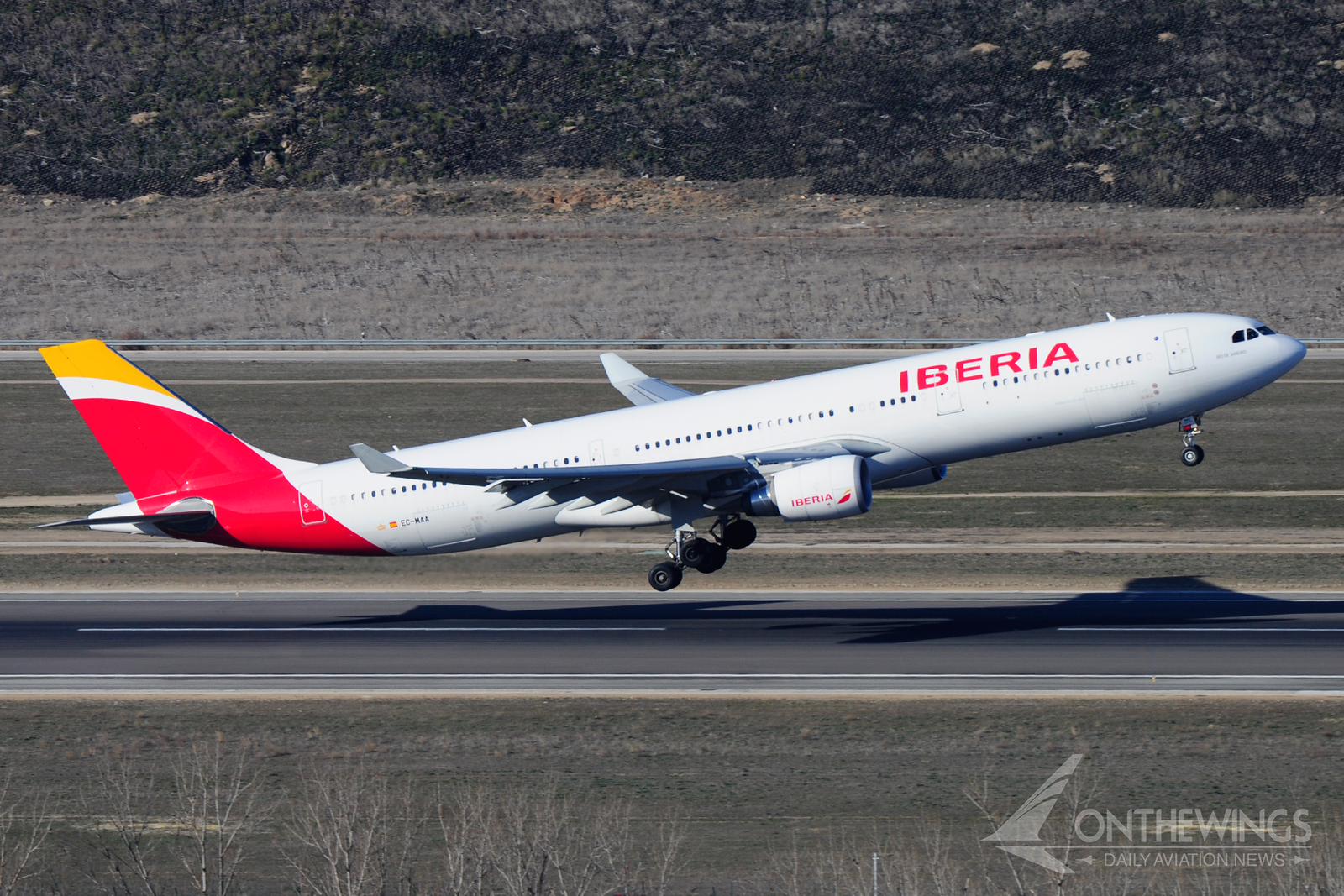 Uno de los 8 Airbus A330-300 de Iberia que llegaron para sustituir a los A340-300.