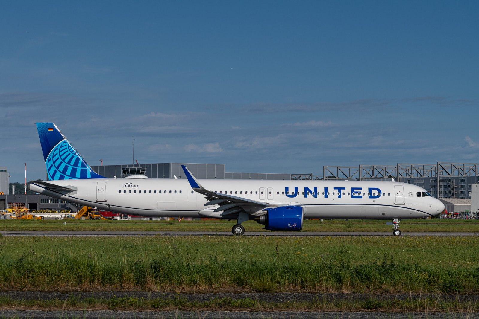 United Airlines solo ha recibido de momento 4 A321NEO. Foto: Airbus Operations GmbH 2023/Stefan Kruijer