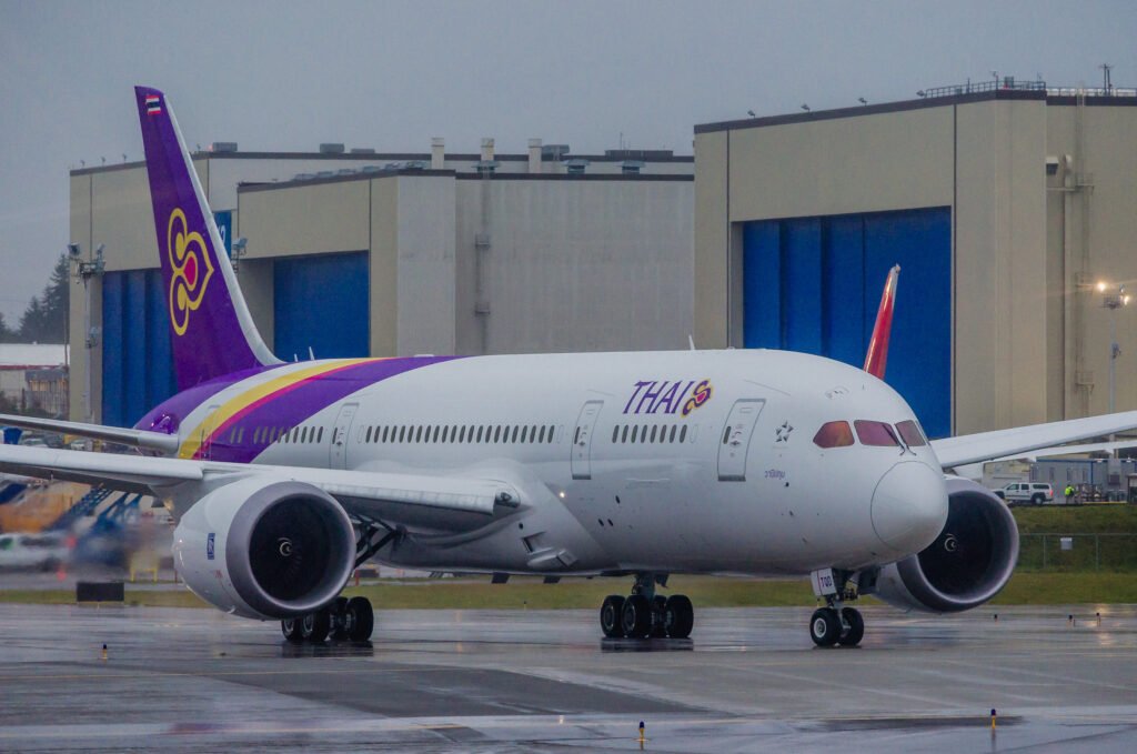 Boeing 787-9 de Thai Airways. Foto: LoadedAaron