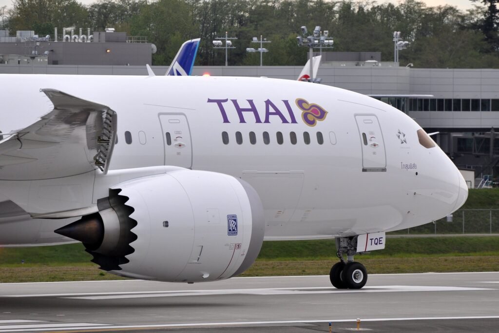 Boeing 787 de Thai Airways. Foto: Eric Salard