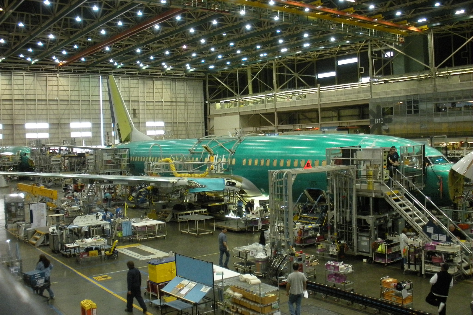 Planta de producción del 737 en Renton que Boeing ha de mejorar. Foto: Departamento del Tesoro de EEUU