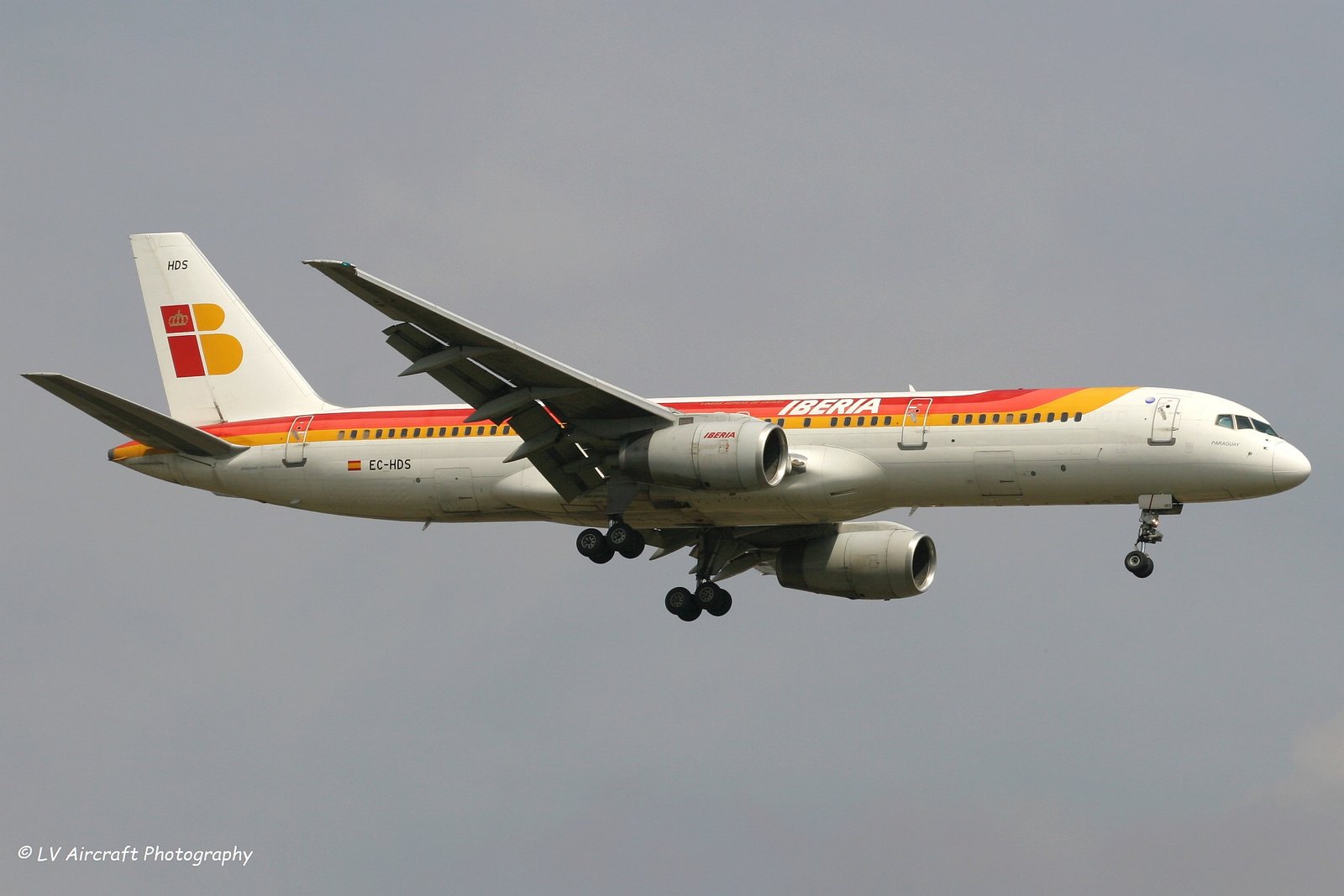 El EC-HDS cuando volaba para Iberia. Foto: Luc Verkuringen