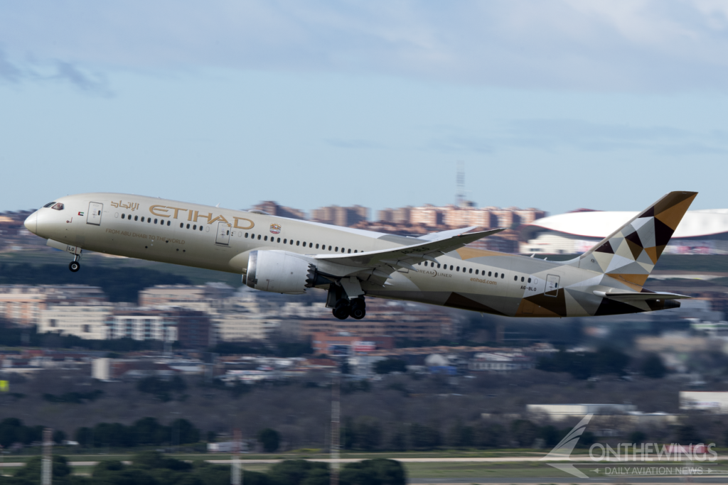 Boeing 787 de Etihad Airways