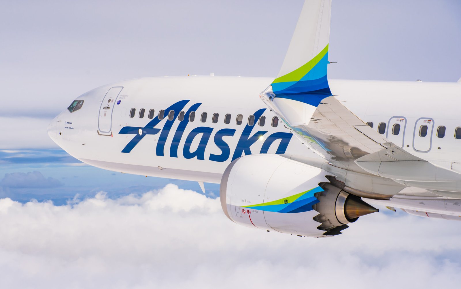 Un Boeing 737 MAX 9 de Alaska Airlines. Foto: Alaska Airlines