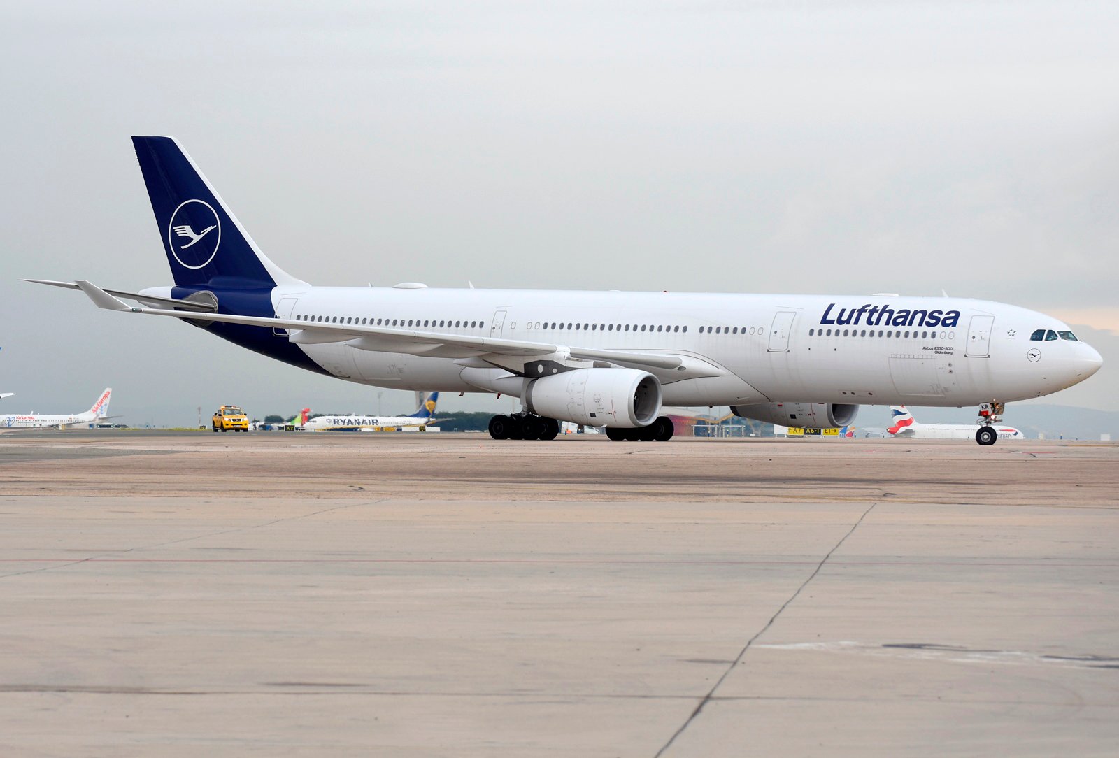 Airbus A330-300 de Lufthansa. Foto: Alberto González Díaz.