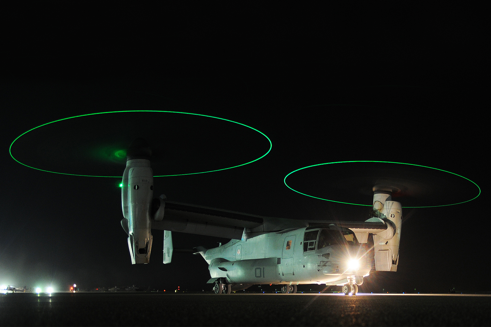 Los Osprey norteamericanos llevaban en tierra casi 3 meses. Foto: Micah Amman