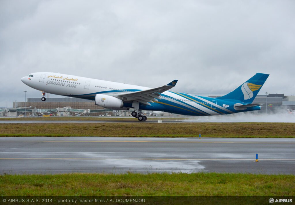 A330-300 de Oman Air. Foto: Airbus