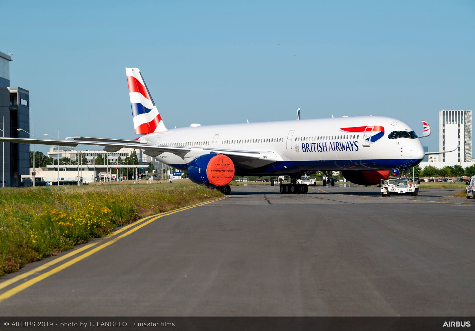 Uno de los aviones entregados en febrero ha sido el último A350-1000 de British Airways. Foto: Airbus