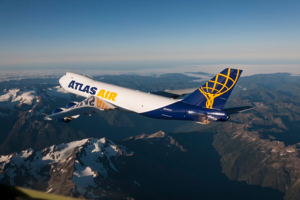 747-8F de Atlas Air. Foto: Boeing