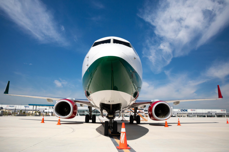 Uno de los Boeing 737-800 de Mexicana de Aviación. Foto: Secretaría de Gobernación
