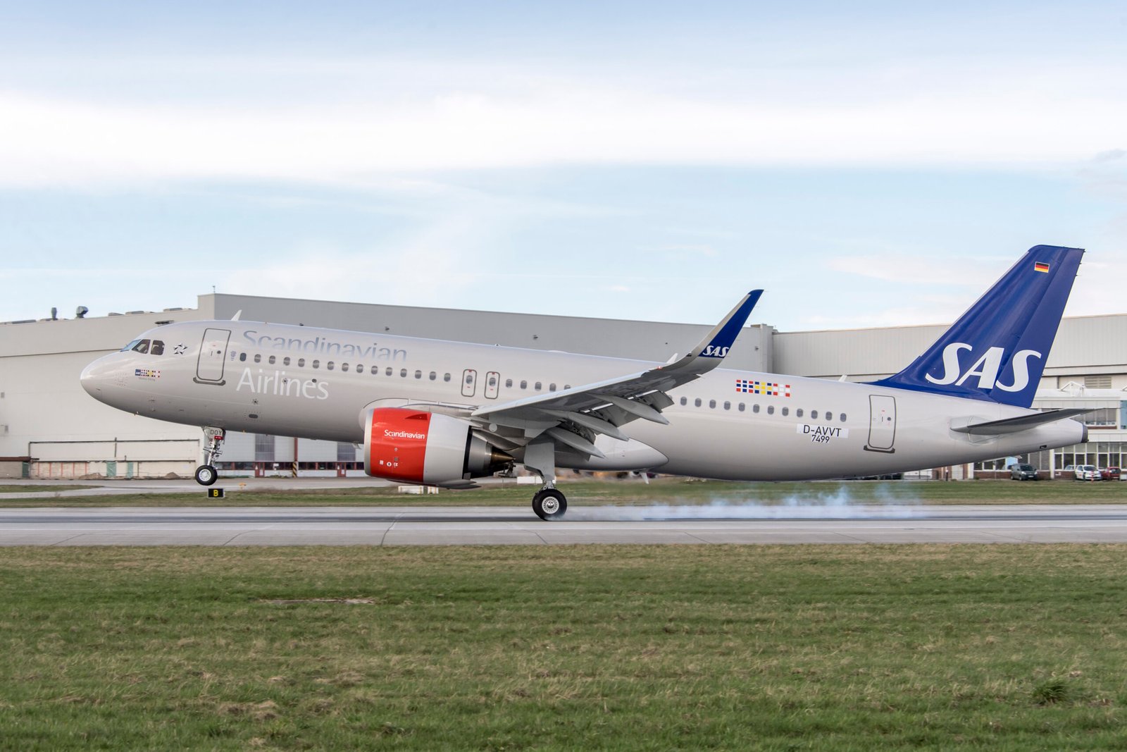 A320NEO de SAS. Foto: Airbus