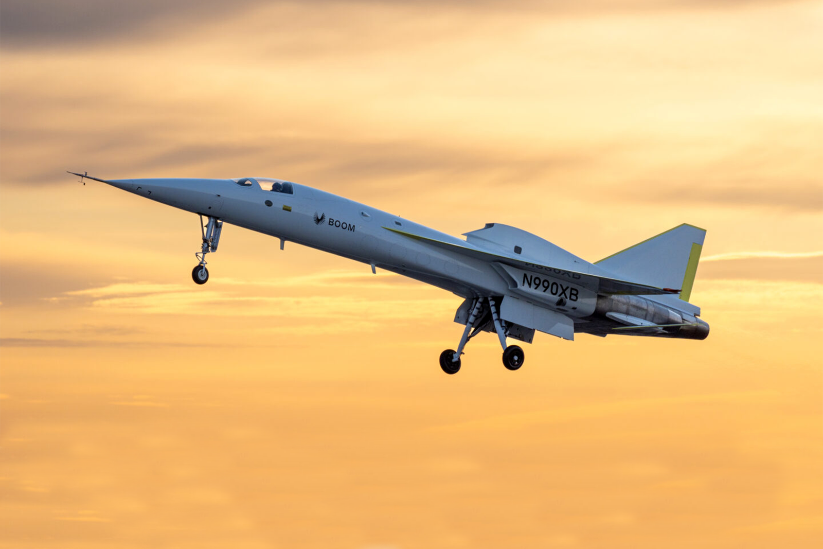 El prototipo XB-1 ha realizado su primer vuelo. Foto: Boom Supersonic