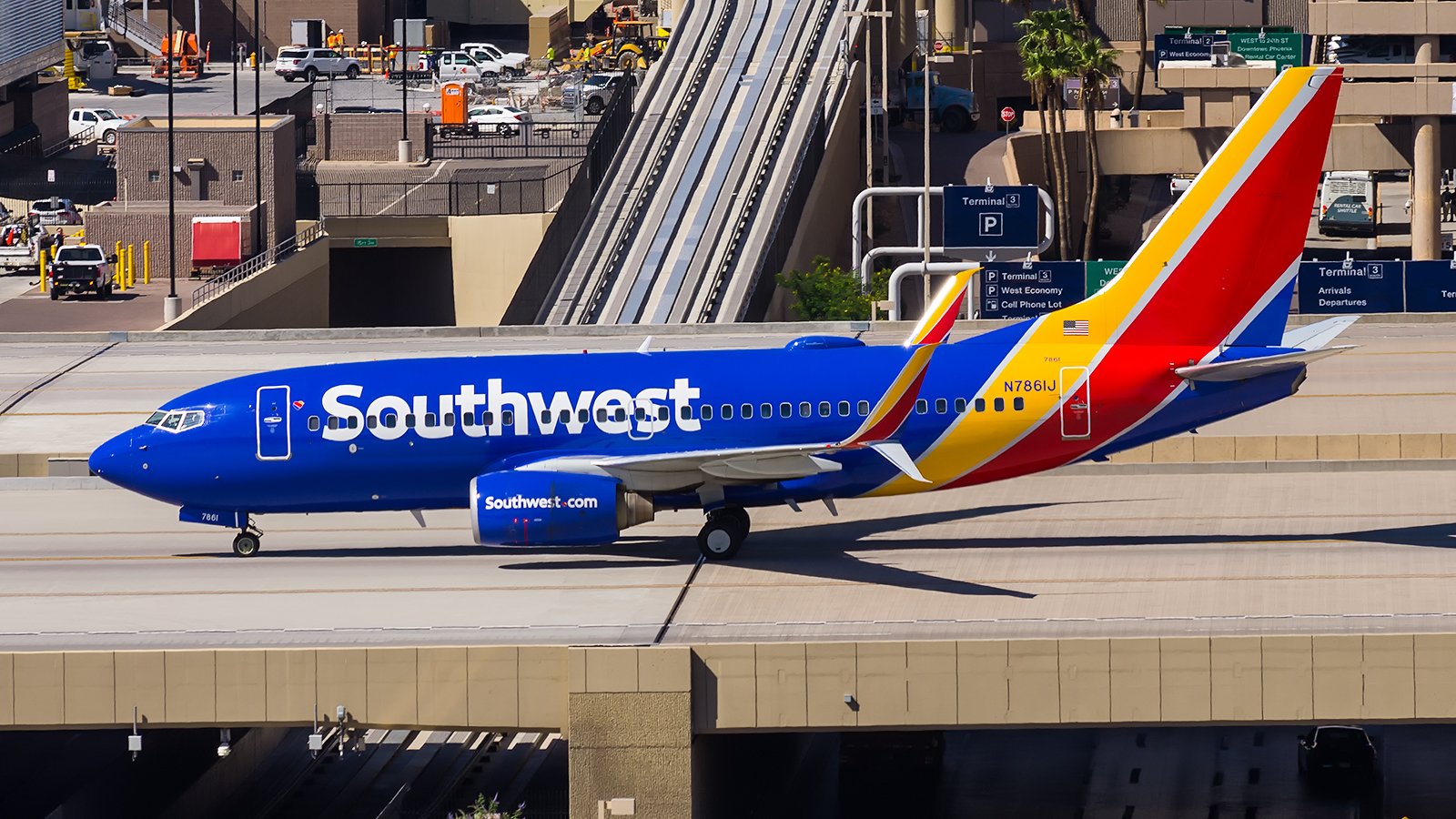 Boeing 737-700 de Southwest Airlines. Foto: Colin Brown
