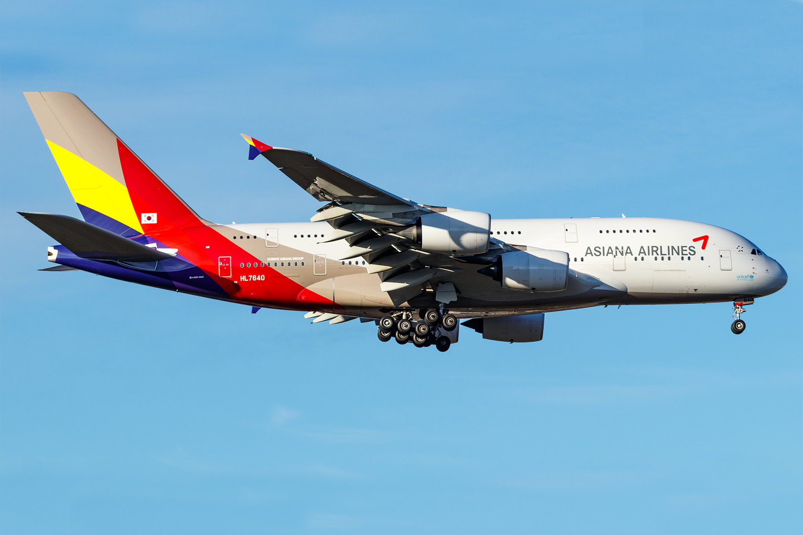 Airbus A380 de Asiana Airlines. Foto: TJDarmstadt