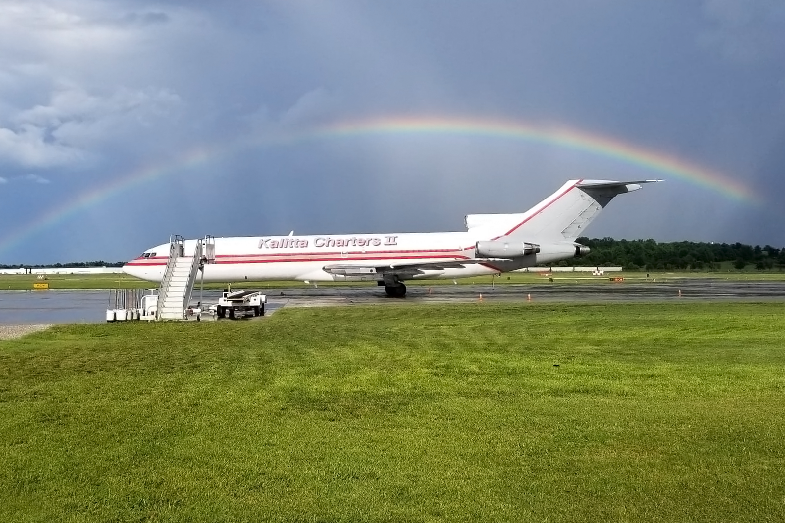 Uno de los Boeing 727 que operó la compañía a lo largo de los años. Foto: Kalitta Charters II