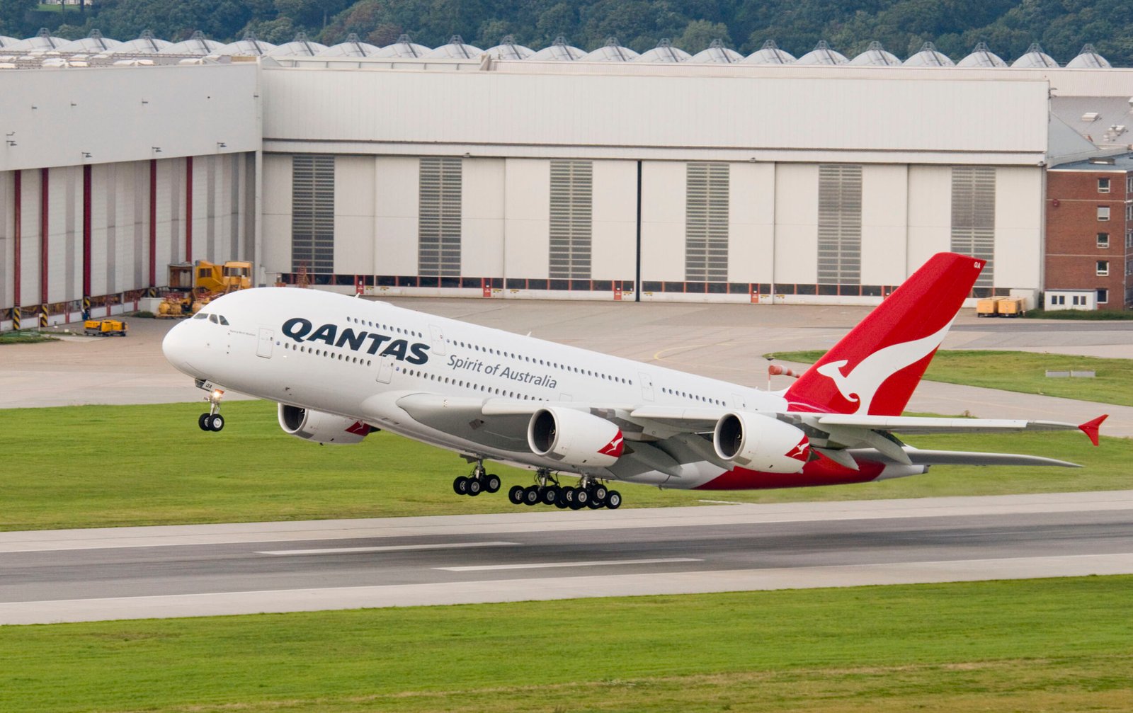 Airbus A380 de Qantas. Foto: Roderick Eime