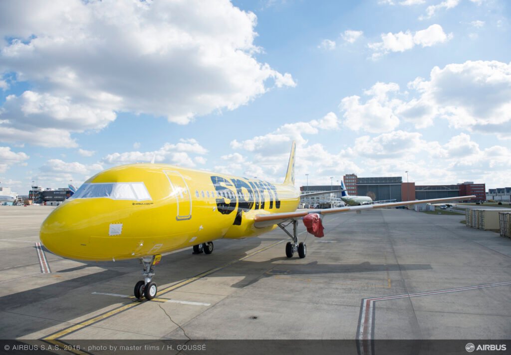 A320NEO de Spirit Airlines. Foto: Airbus