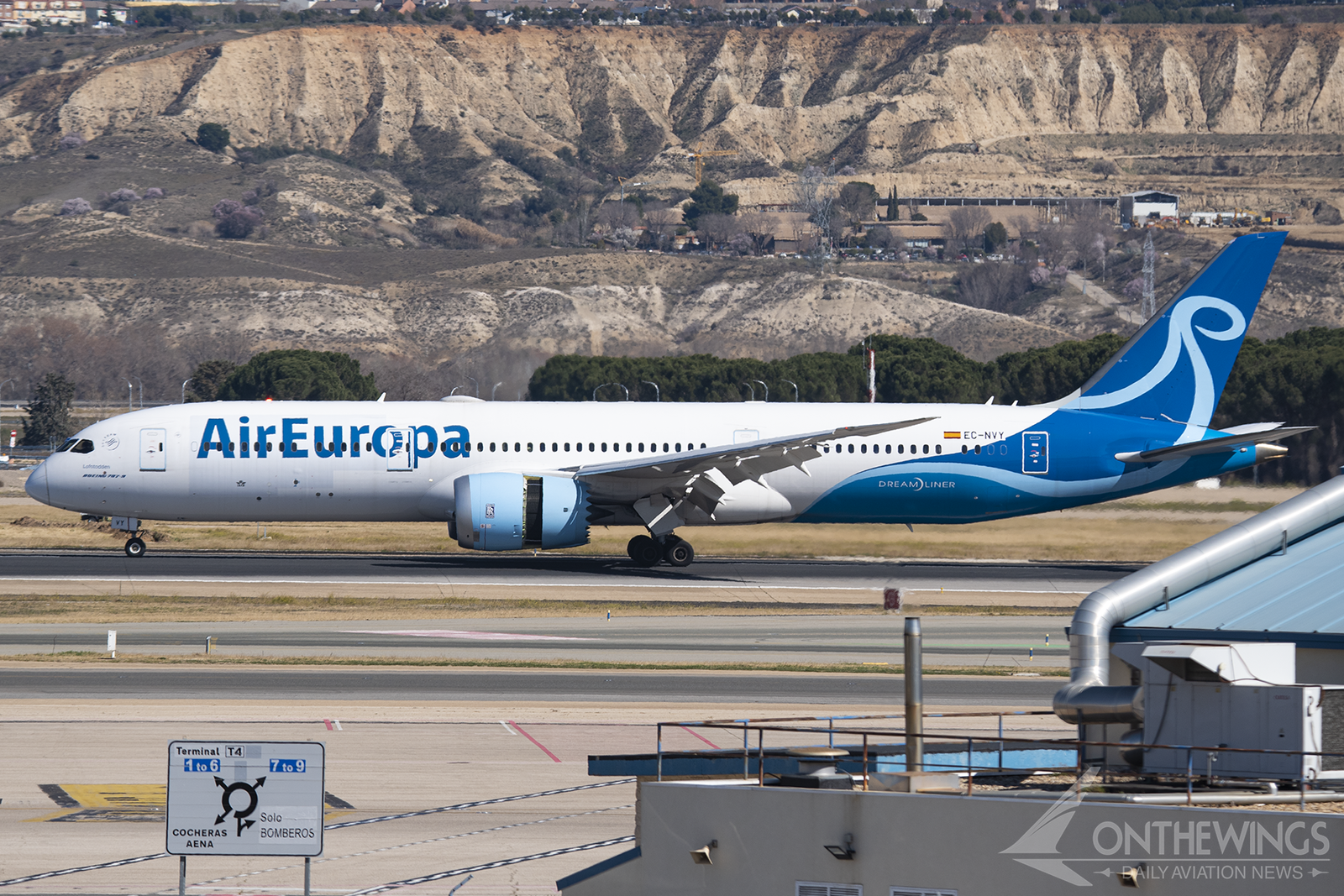 Uno de los dos Boeing 787-9 de Norse alquilados a Air Europa.
