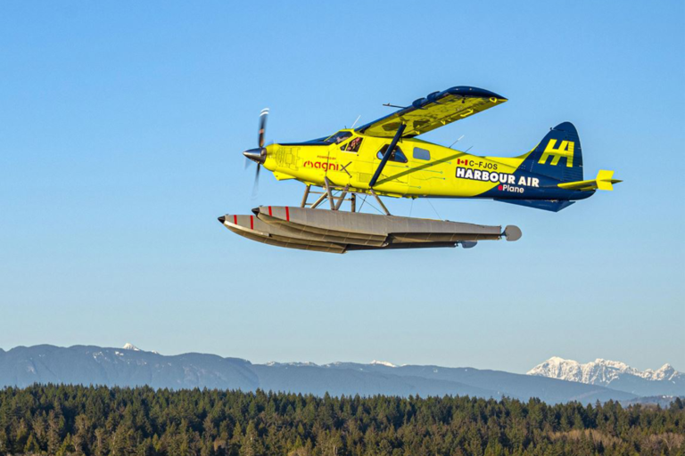 El eBeaver, versión eléctrica del De Havilland DHC-2 Beaver. Foto: Harbour Air